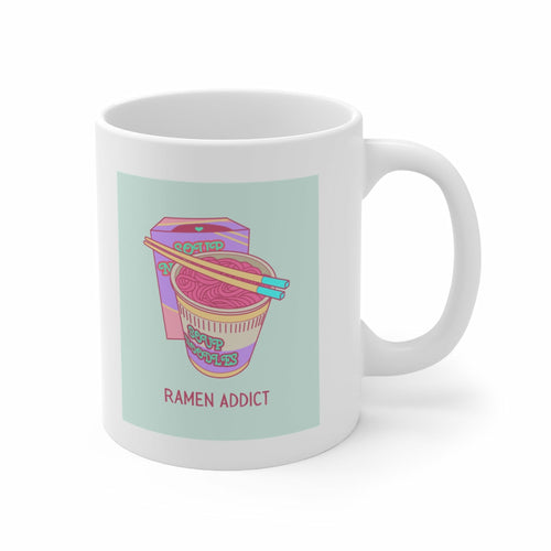 Ramen Addict Novelty Mug