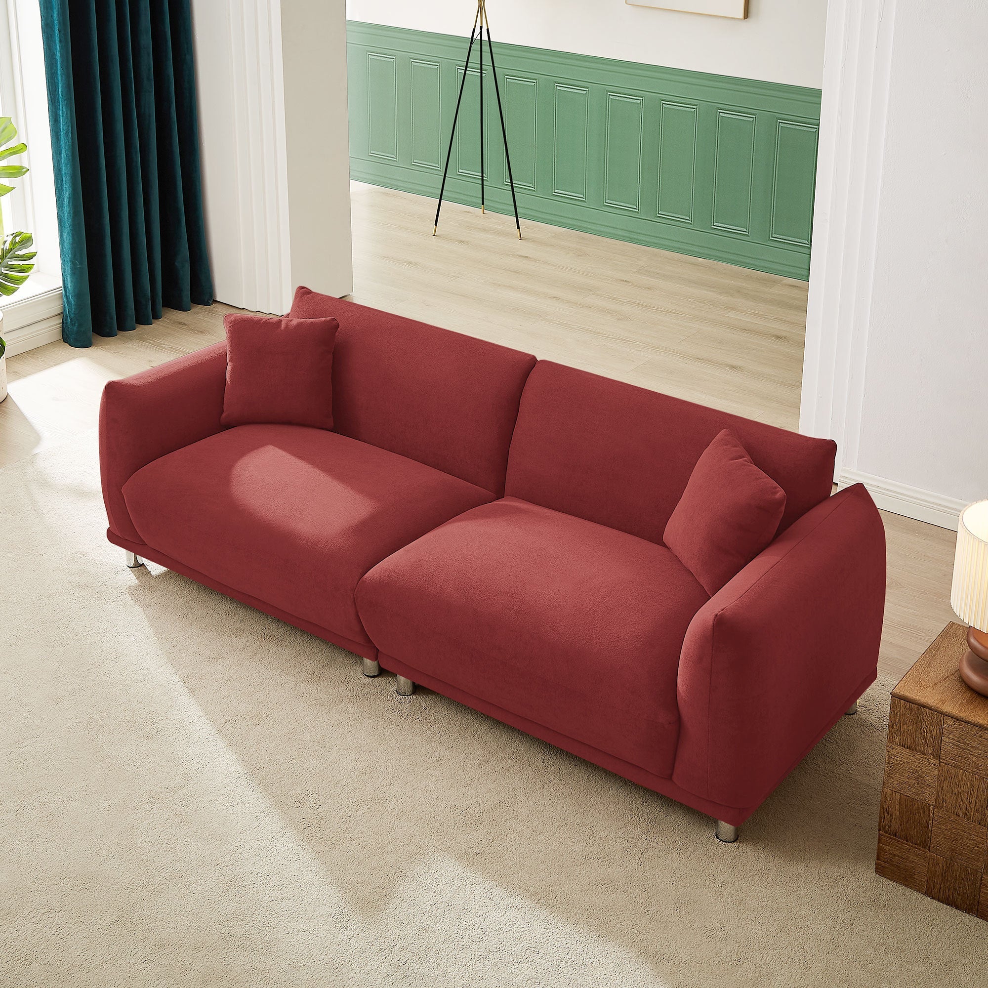 Loveseat Sofa Couch for Modern Living Room,2 Seater Sofa for Small