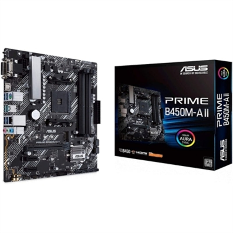 Motherboard Asus PRIME B450M-A II mATX DDR4 AM4 - Horizon Bliss