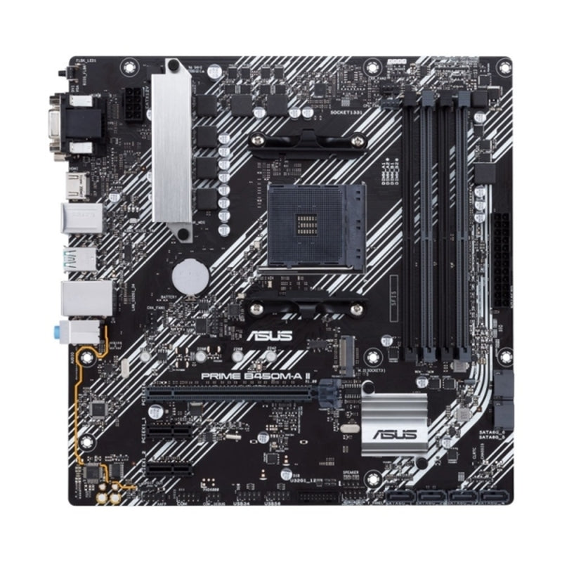 Motherboard Asus PRIME B450M-A II mATX DDR4 AM4 - Horizon Bliss