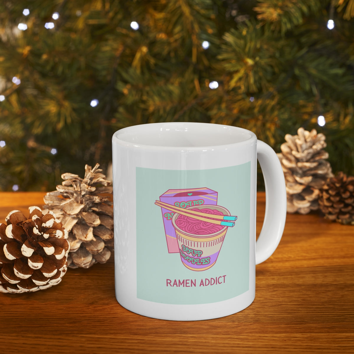 Ramen Addict Novelty Mug