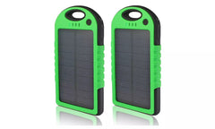 5,000 mAh Water-Resistant Solar Smartphone Charger (2-Pack) - Horizon Bliss