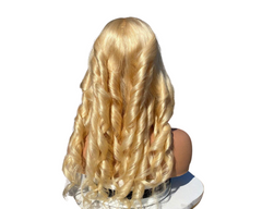 Loose Wave 613 Transparent Lace 13x4 Frontal Wig 4x4 Closure Wig 13x6x - Horizon Bliss