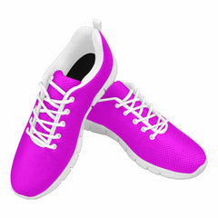 Sneakers For Men,    Fuchsia Pink   - Running Shoes - Horizon Bliss