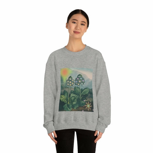 Womens Majestic Life Of Plants Sweatshirt - Horizon Bliss