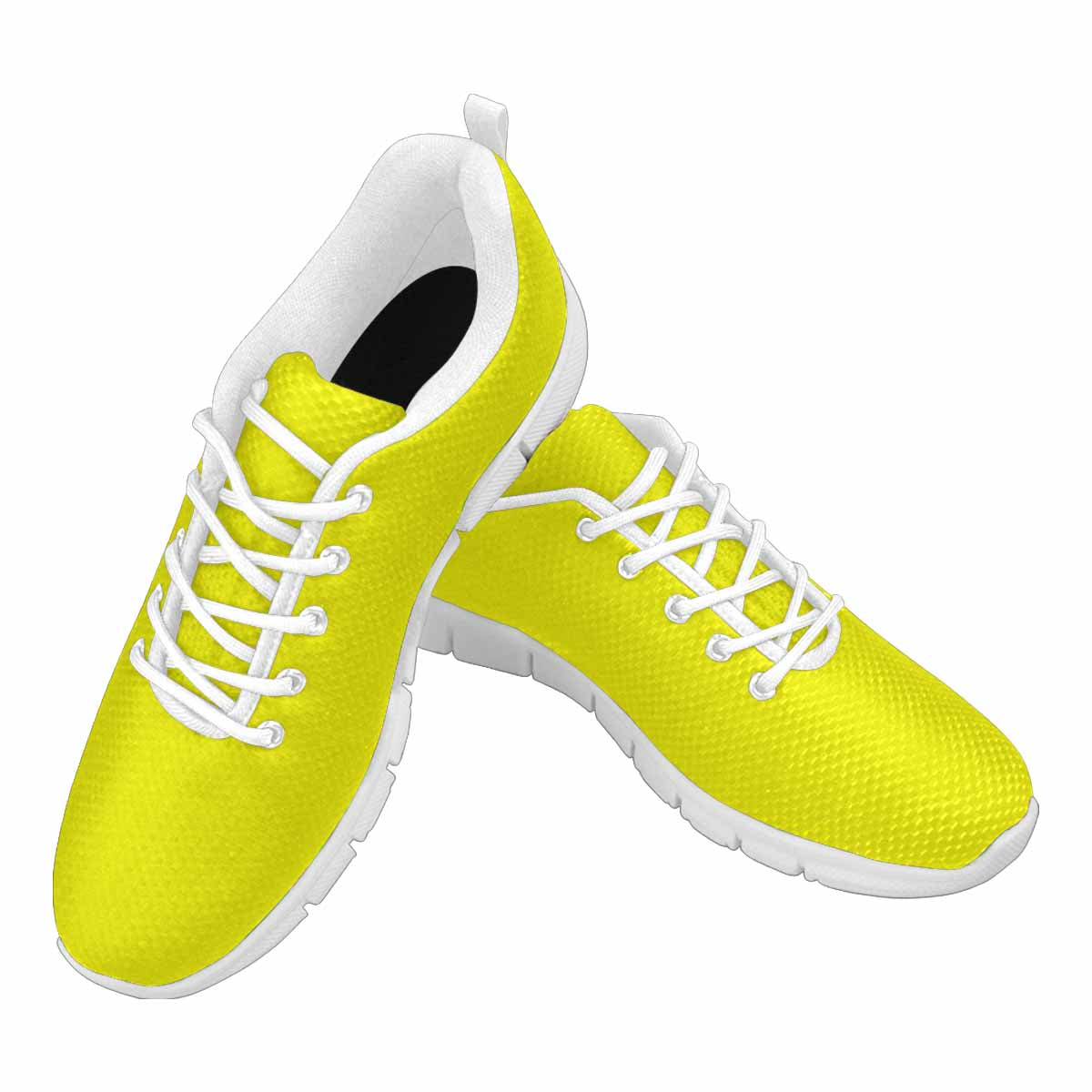 Sneakers For Men,    Bright Yellow   - Running Shoes - Horizon Bliss