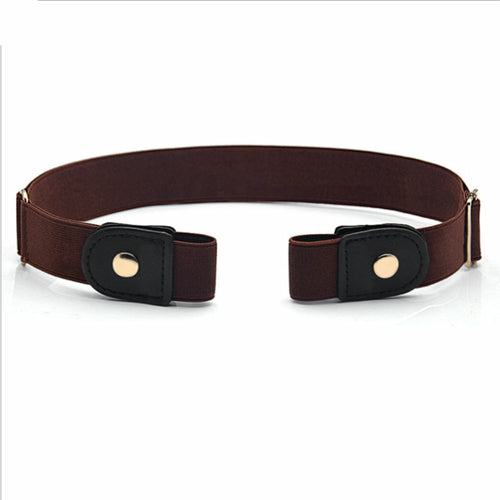 No Buckle Invisible Stretch Belt Elastic Belt for Women and Men