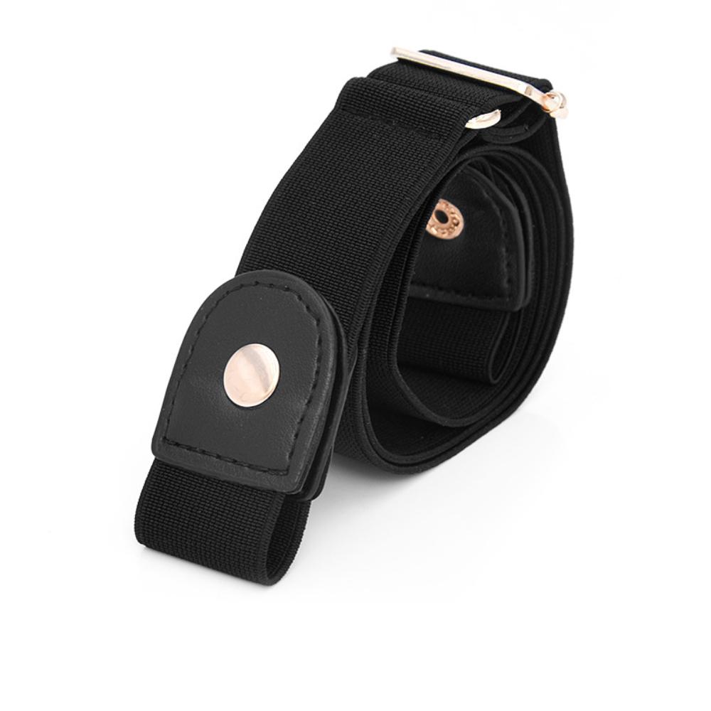 No Buckle Invisible Stretch Belt Elastic Belt for Women and Men