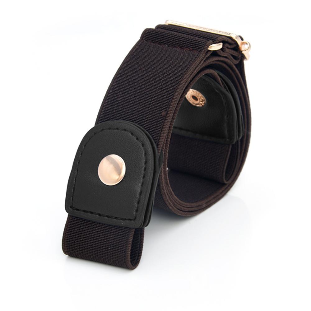 No Buckle Invisible Stretch Belt Elastic Belt for Women and Men