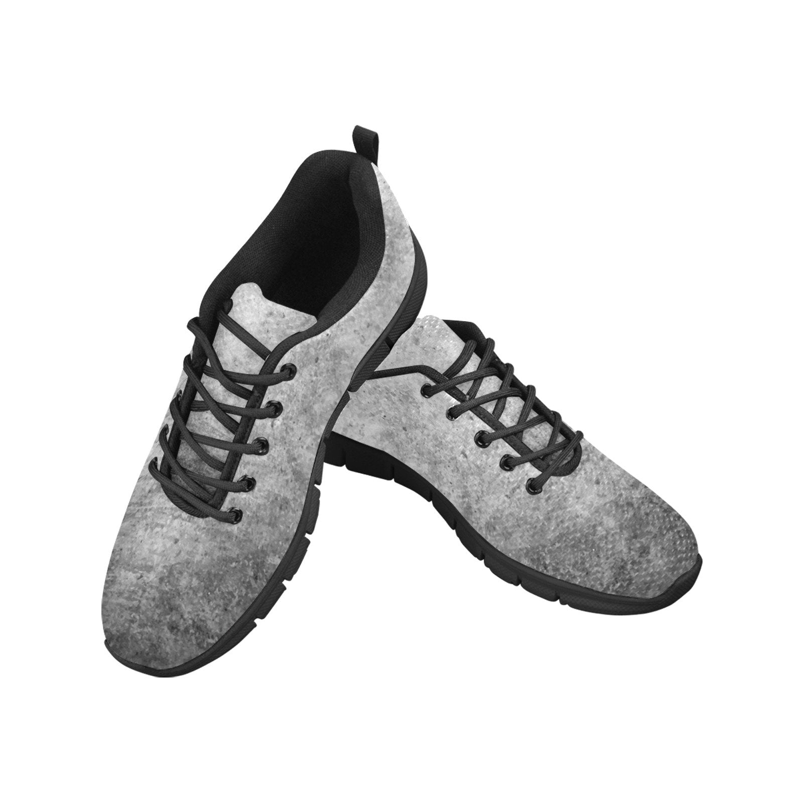 Womens Sneakers, Grey And Black  Running Shoes - Horizon Bliss