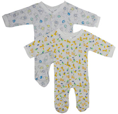 One Pack Terry Sleep & Play (Pack of 2) - Horizon Bliss