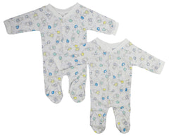 One Pack Terry Sleep & Play (Pack of 2) - Horizon Bliss