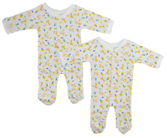 One Pack Terry Sleep & Play (Pack of 2) - Horizon Bliss