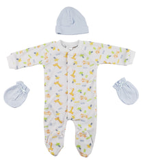 Sleep-n-Play, Cap and Mittens - 3 Pc Set - Horizon Bliss