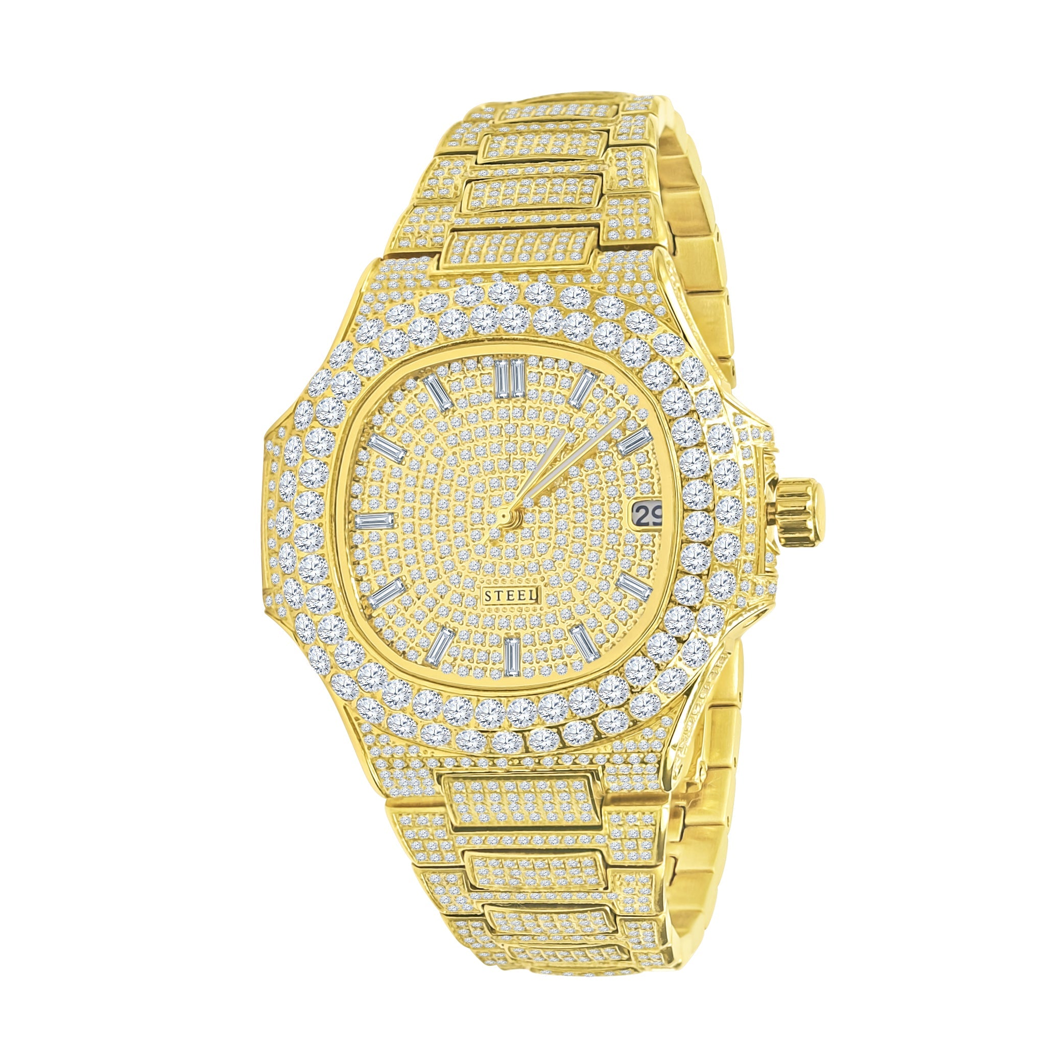 LORD STEEL CRYSTAL WATCH | 530662 - Horizon Bliss