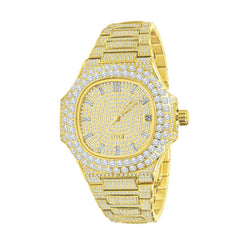 LORD STEEL CRYSTAL WATCH | 530662 - Horizon Bliss