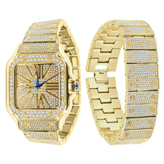 PRODIGIOUS STAINLESS STEEL CRYSTAL WATCH SET | 530742 - Horizon Bliss