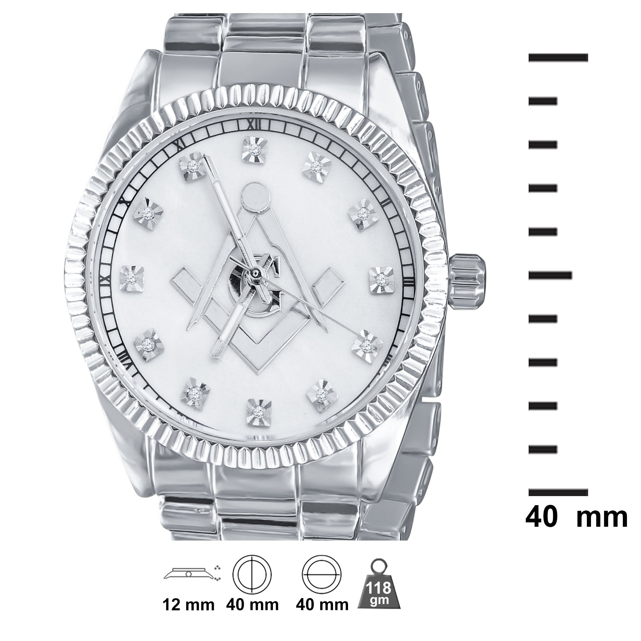 BLING-METAL-BAND-WATCH I 5624511 - Horizon Bliss