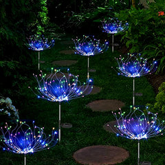 120LED  Solar Firework Lights Garden Christmas Decorations