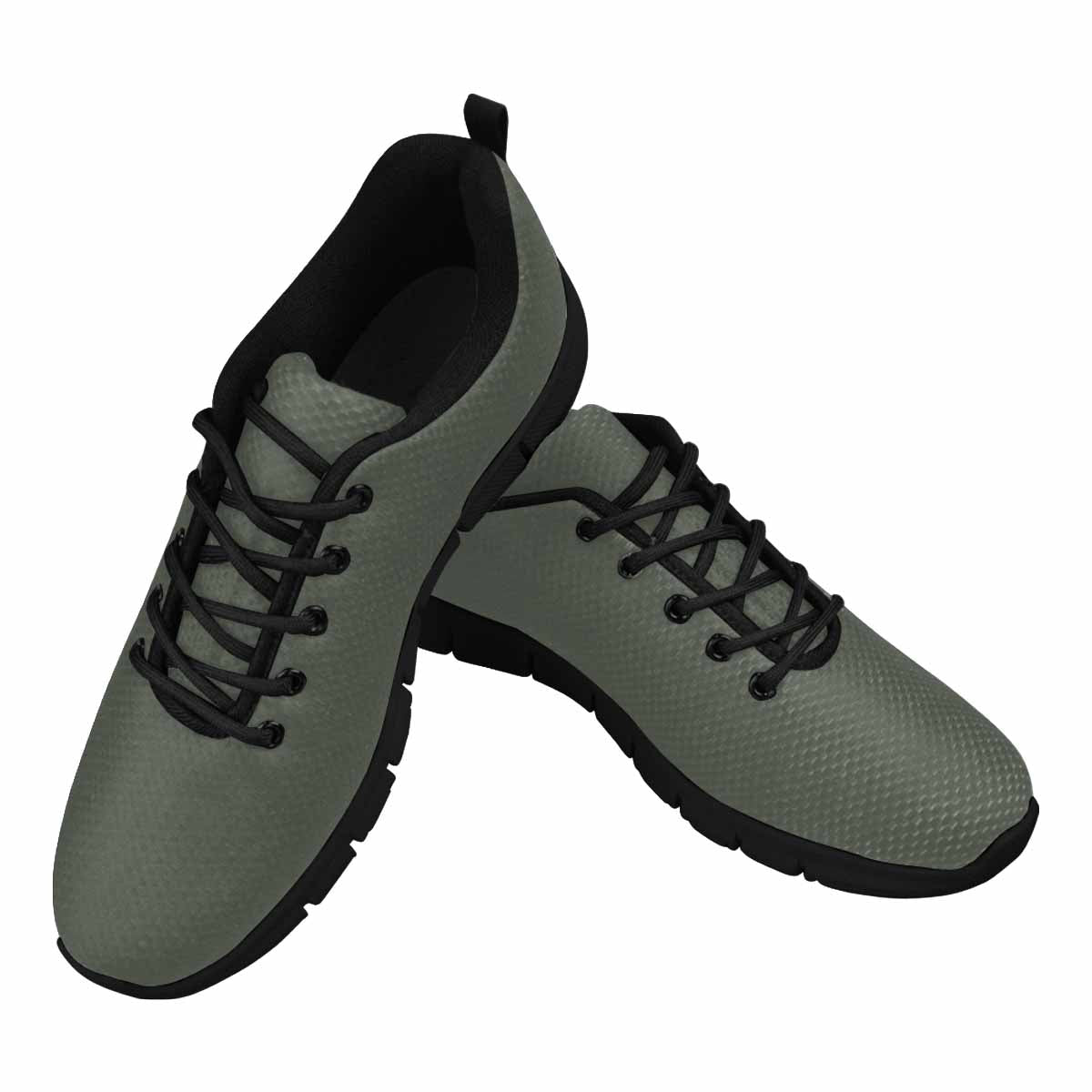 Sneakers For Men, Ash Grey Running Shoes - Horizon Bliss