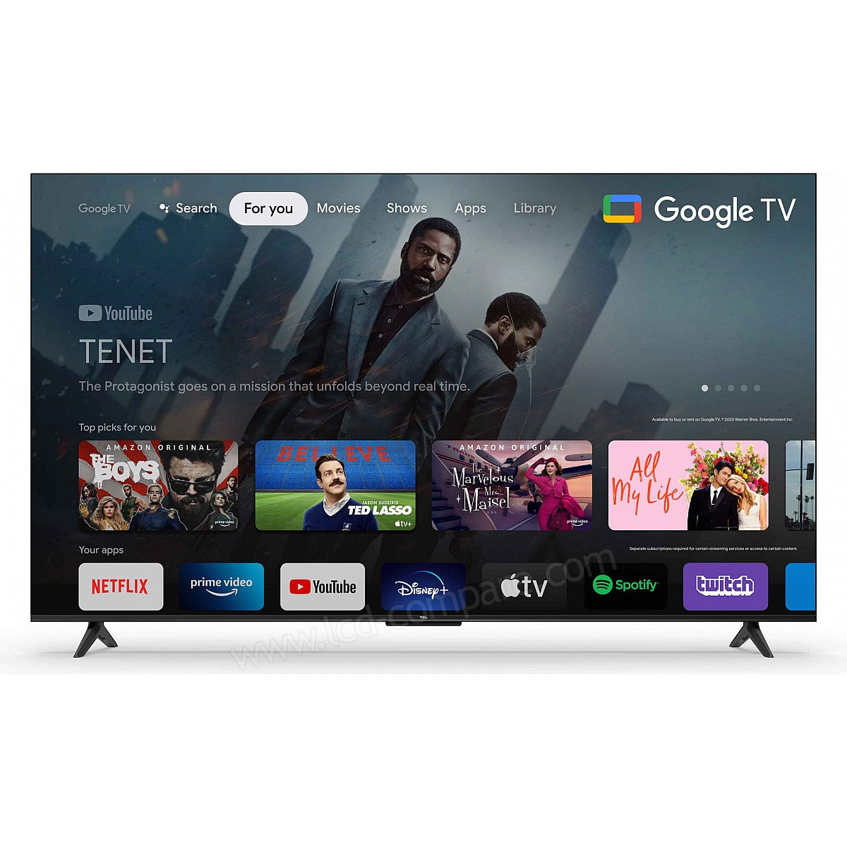 Smart TV TCL 55P631 55" 4K ULTRA HD LED WI-FI - Horizon Bliss