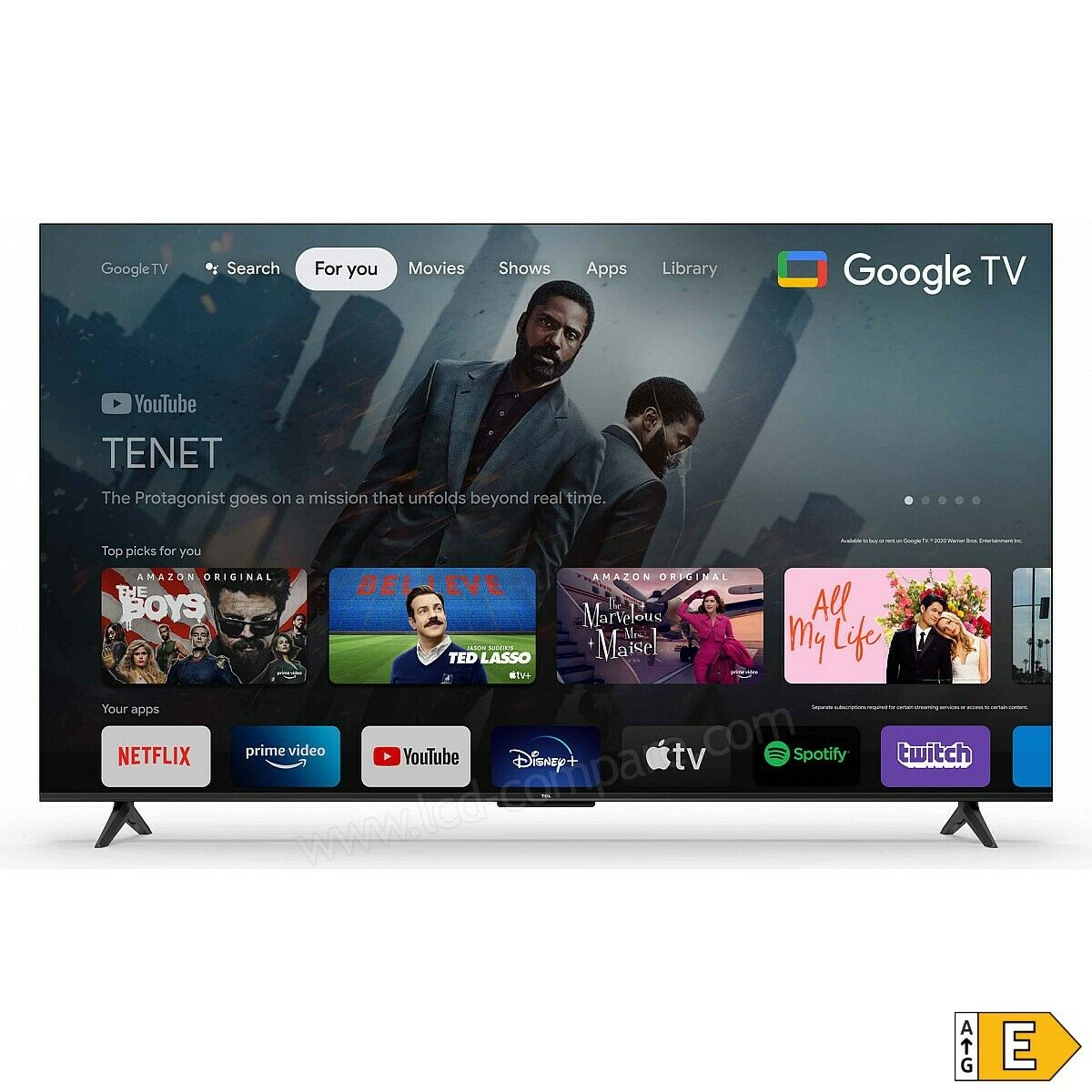 Smart TV TCL 55P631 55" 4K ULTRA HD LED WI-FI - Horizon Bliss