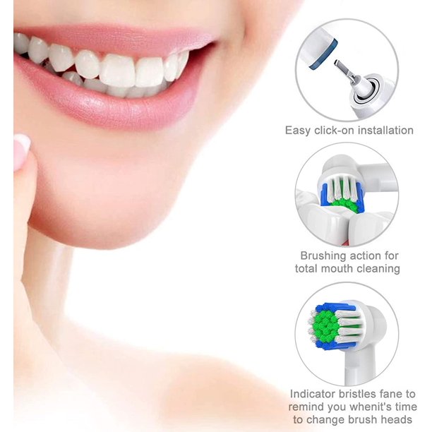 Toothbrush Replacement Heads Electric Toothbrush Compatible with Oral