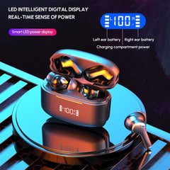 Bluetooth 5.3 Wireless Earbud  60 Hrs Playtime with LED Display for