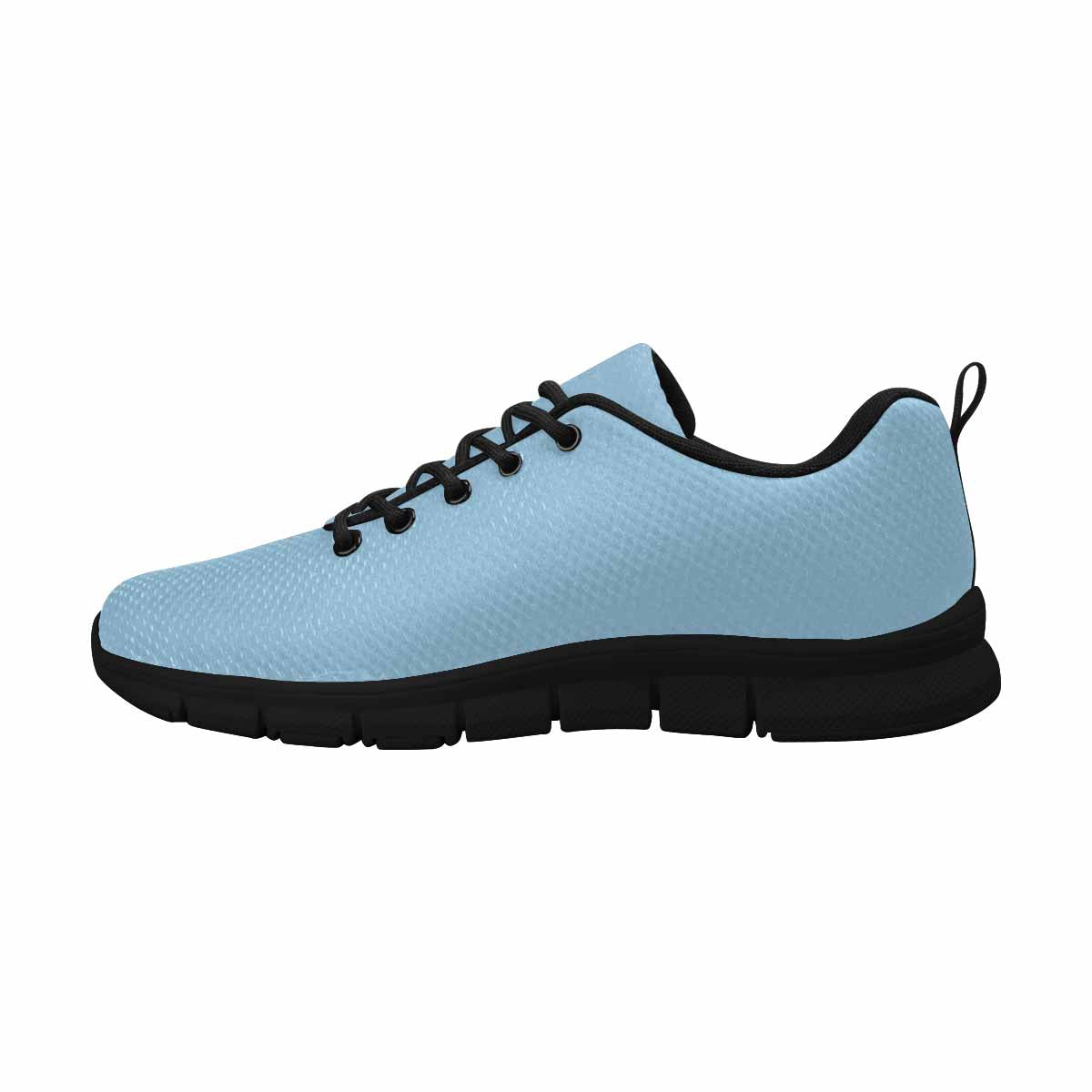 Sneakers For Men, Cornflower Blue - Canvas Mesh Athletic Running Shoes - Horizon Bliss