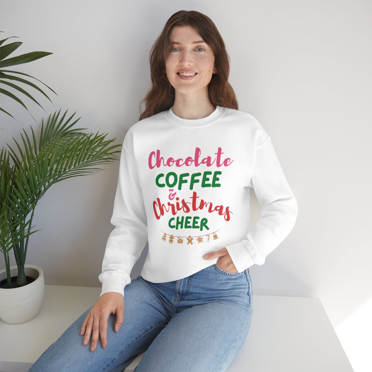 Womens Christmas Cheer Sweatshirt - Horizon Bliss