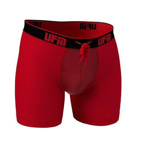 REG Support 6 Inch Boxer Briefs Bamboo Available in Black, Red, Gray, - Horizon Bliss