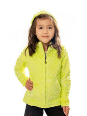 Girls Hoodie | Citrus Tie Dye | Limeapple - Horizon Bliss