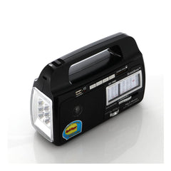 9 Band AM/FM/SW1-7 Portable Radio with Built-In Torch Light - Horizon Bliss