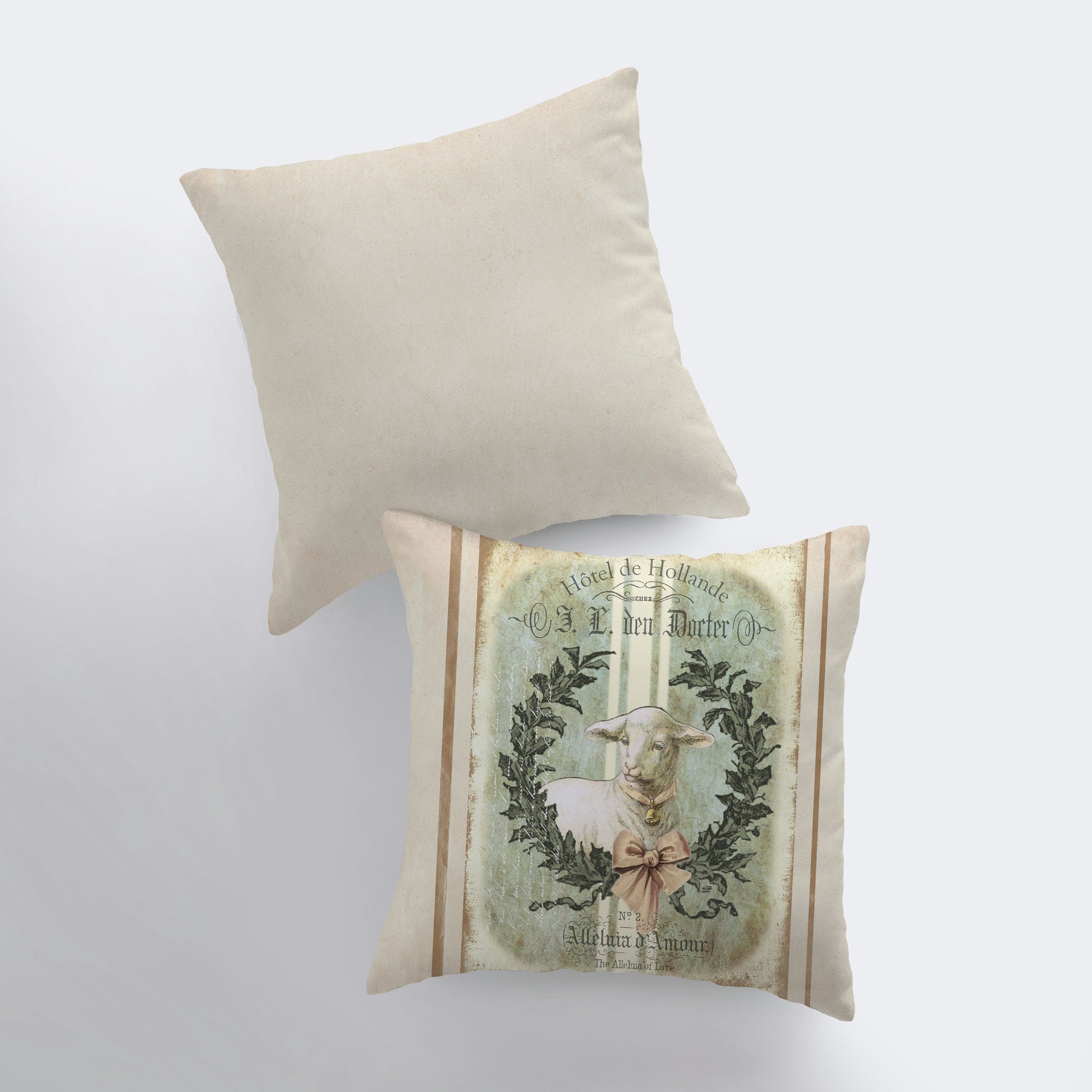 Lamb | Pillow Cover | Farmhouse Decor | Home Décor | Country Decor |