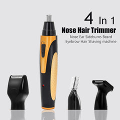 4 in 1 Rechargeable Electric Nose Hair Trimmer Removal Clipper Shaver - Horizon Bliss