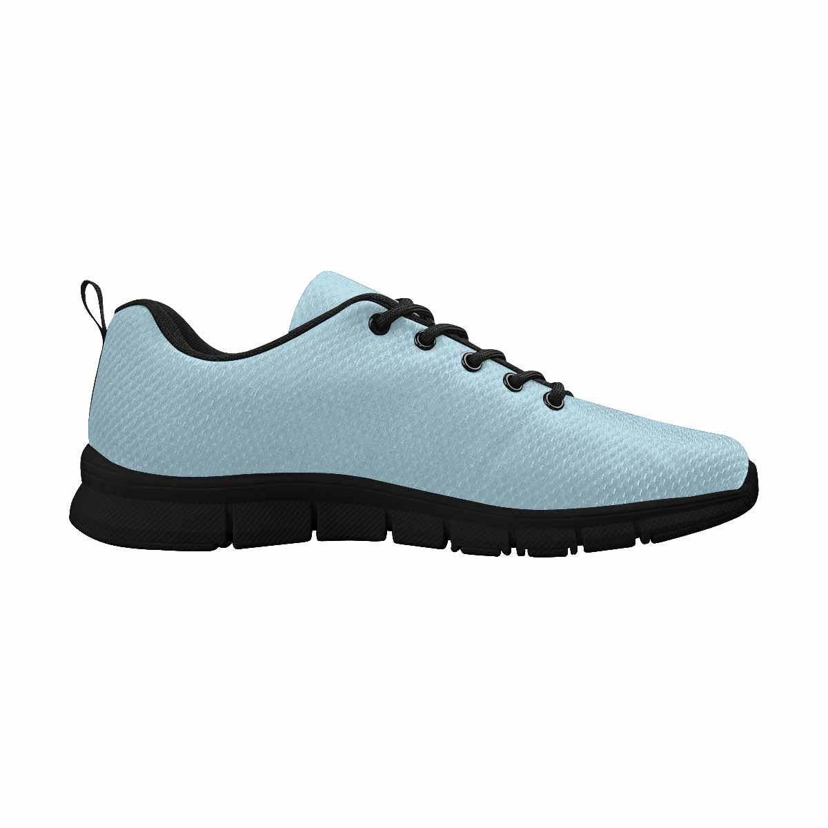 Sneakers For Men, Light Blue - Canvas Mesh Athletic Running Shoes - Horizon Bliss