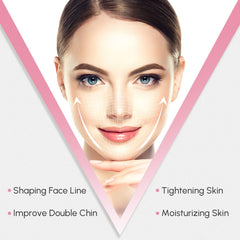 5Pcs V Shaped Firming Facial Masks Lifting Mask Face Slimming Mask