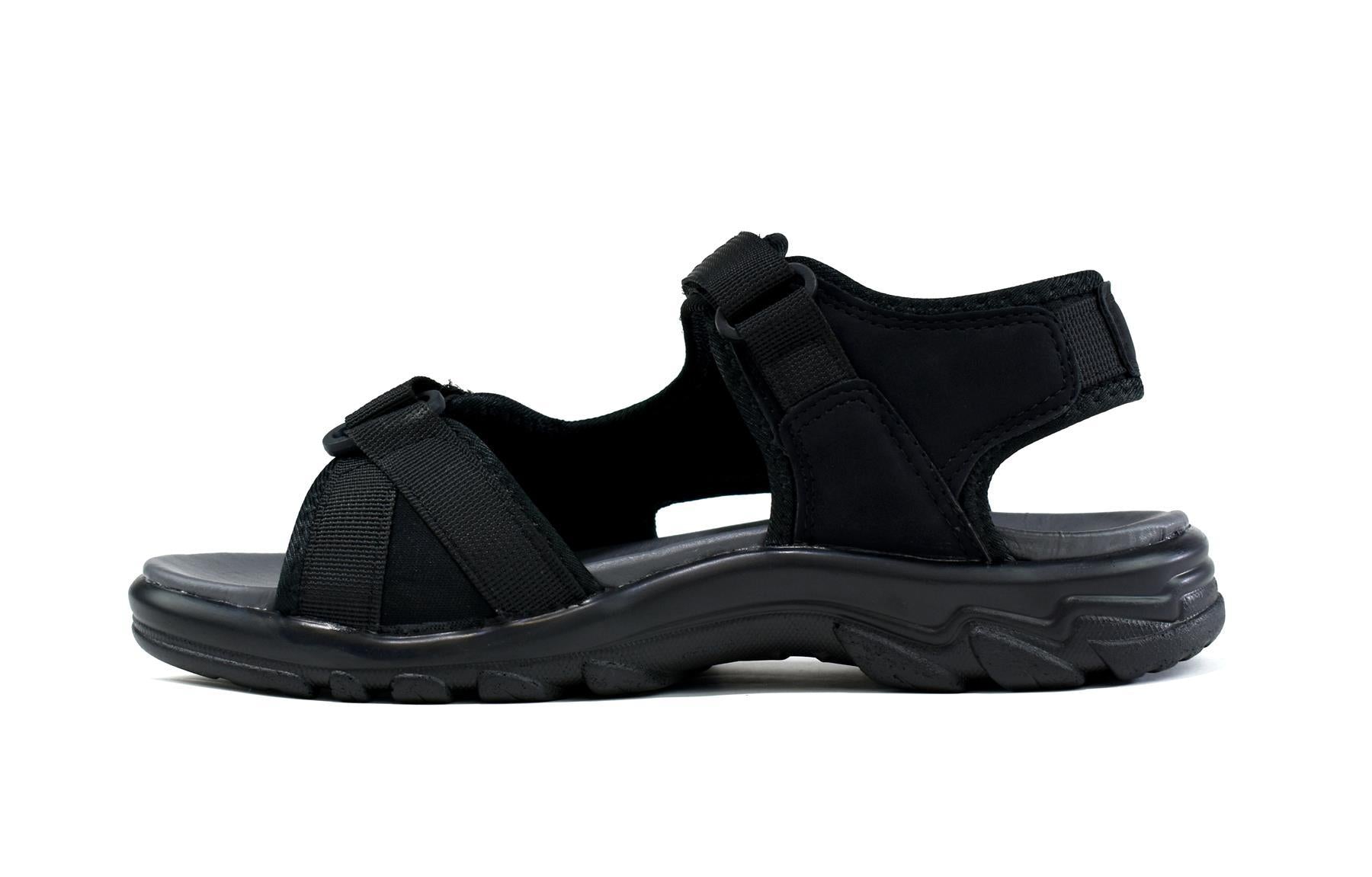 Men's Strappy Summer Sandals Black - Horizon Bliss