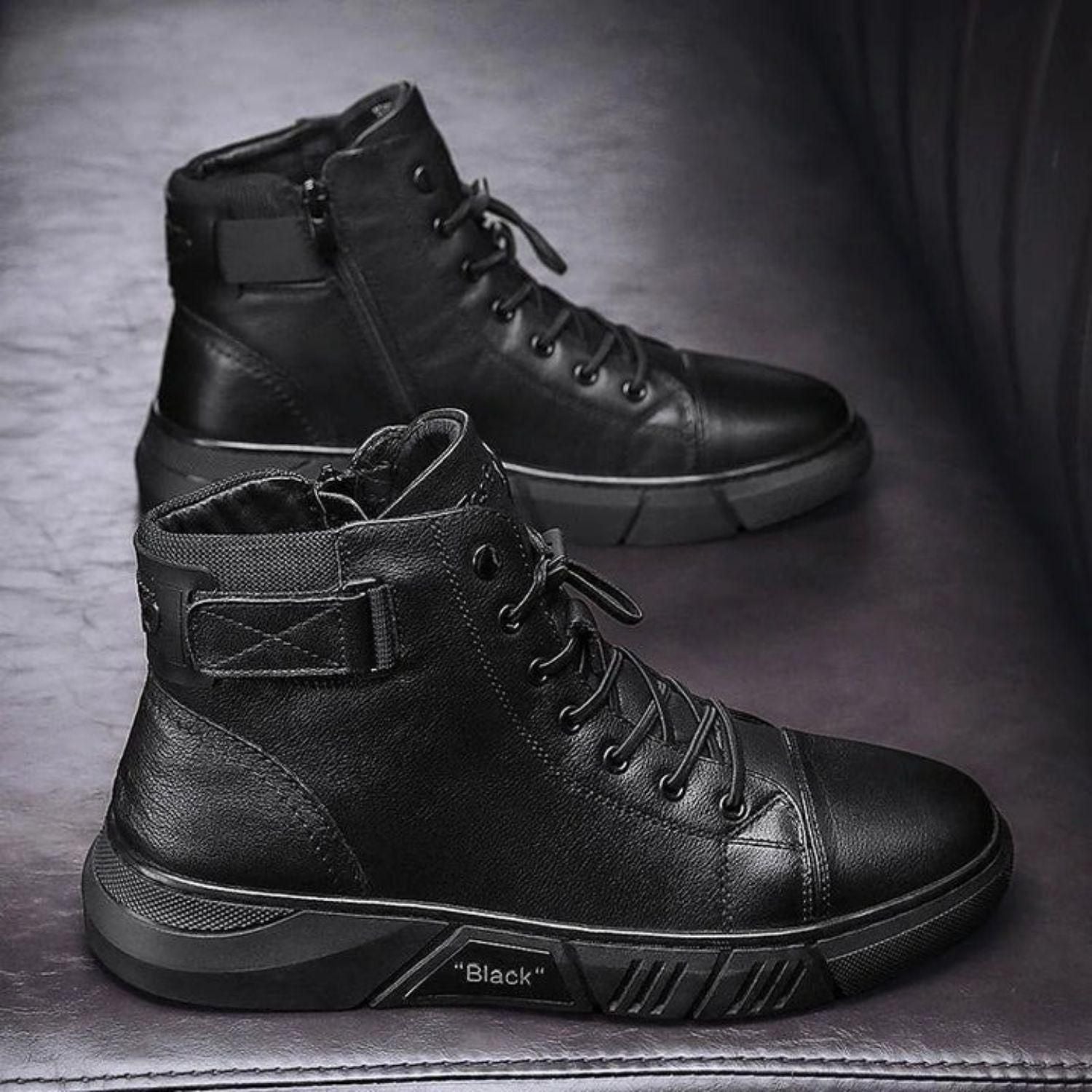 Mens Stylish Synthetic Boots - Horizon Bliss