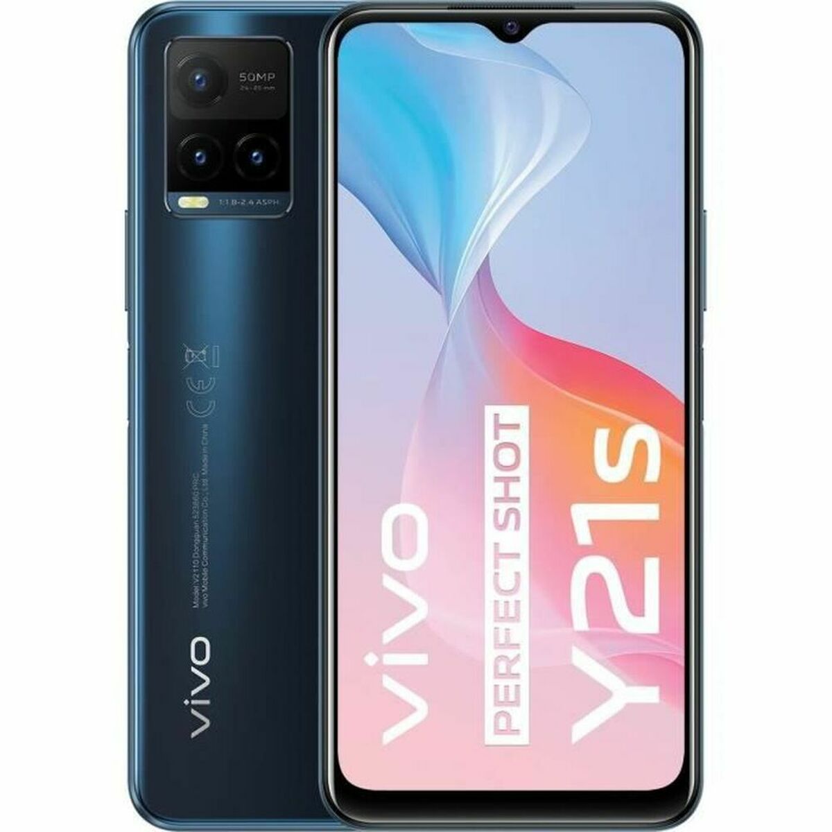 Smartphone Vivo Y21s Blue 4 GB RAM - Horizon Bliss