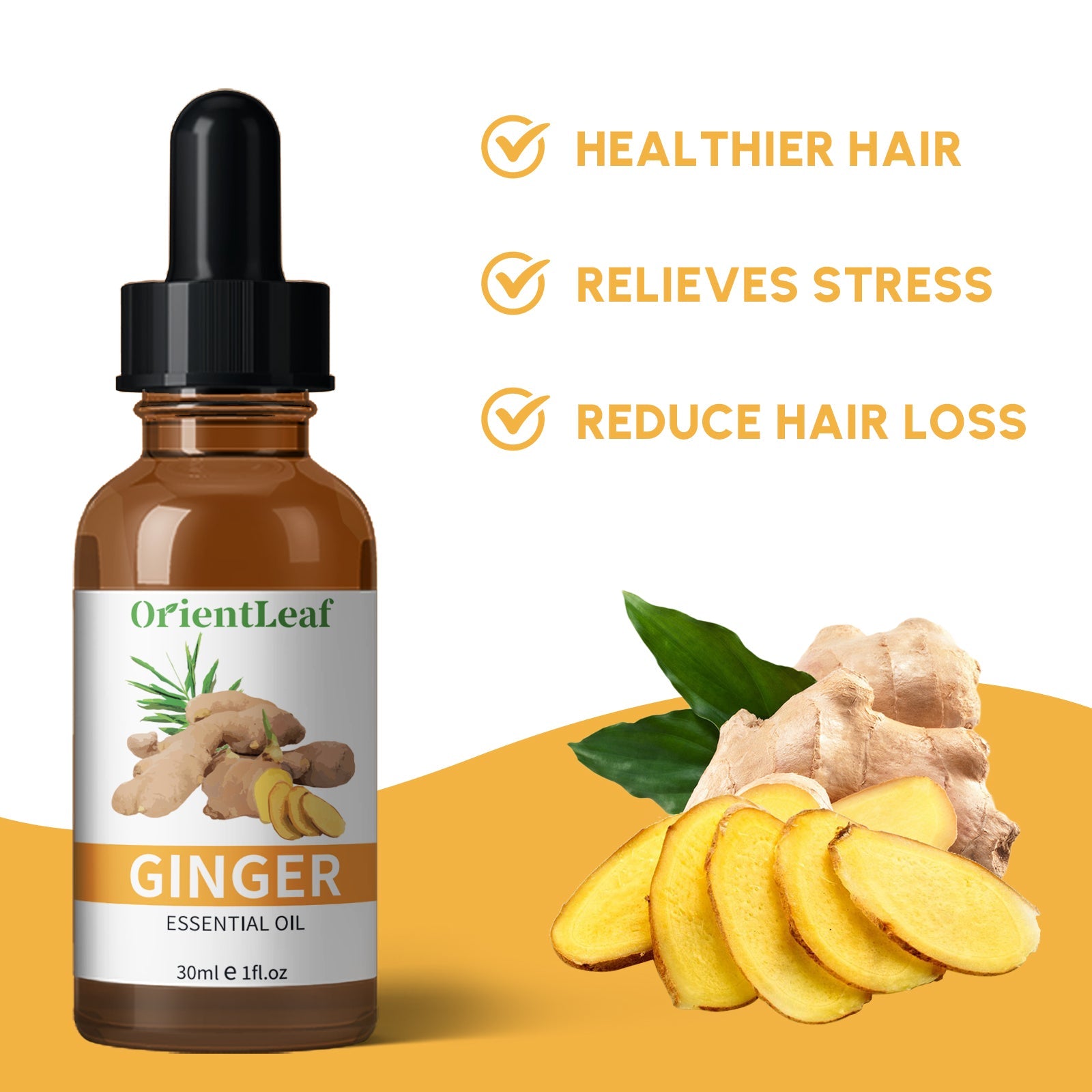 1.05 Ginger Essential Oil Pure Natural Plant Extraction Essential Oil