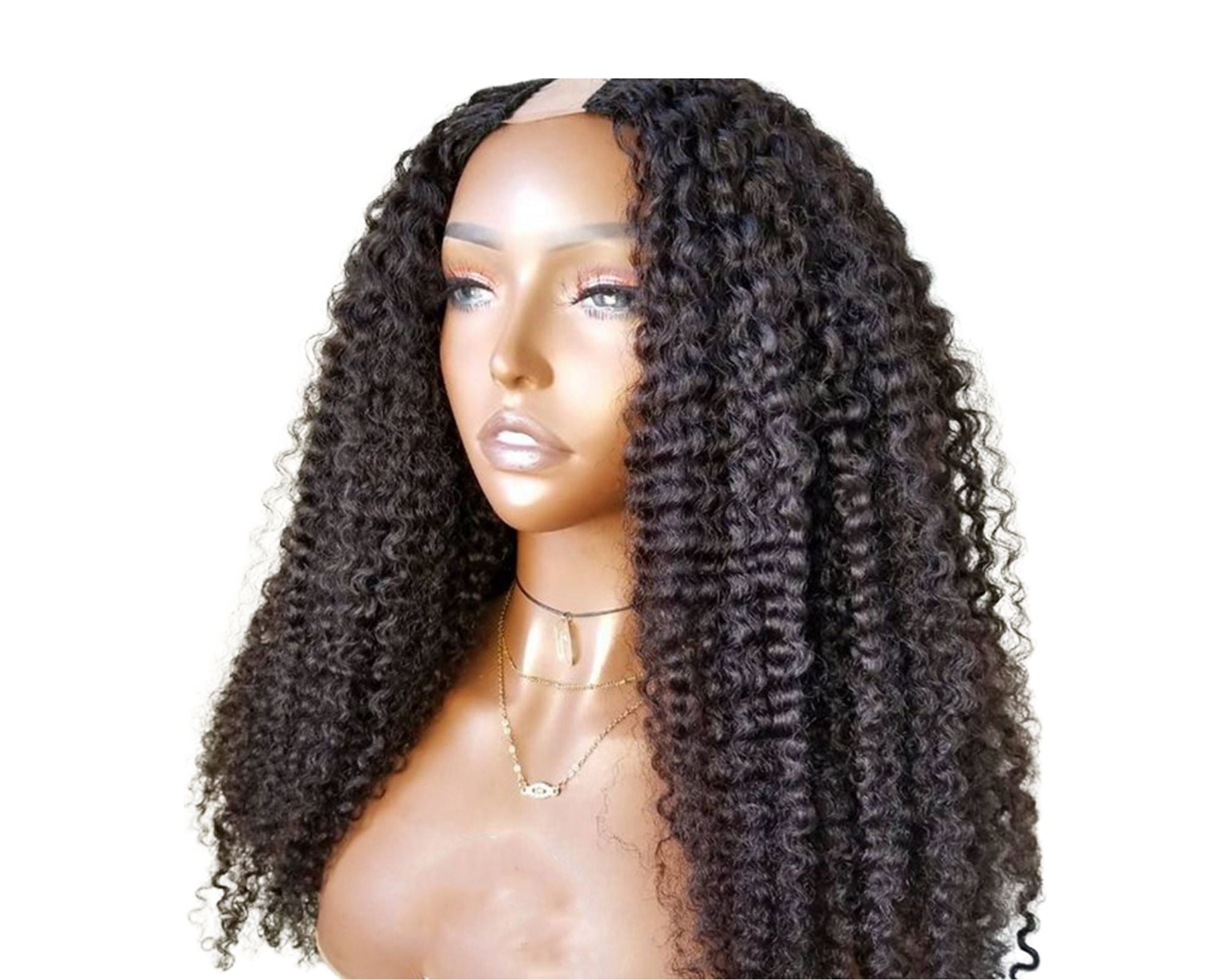 U Part Wig Deep Wave Human Hair Wigs For Black Women Brazilian Remy Ha - Horizon Bliss