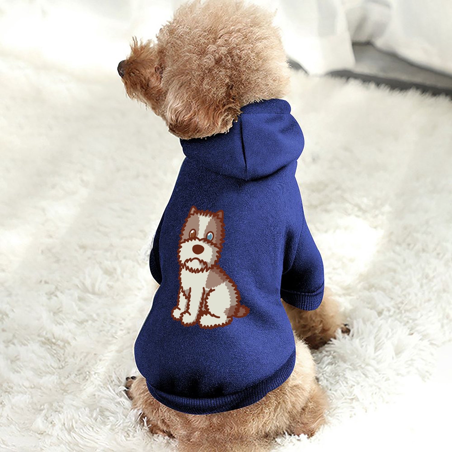 Chappy Pet Hooded Sweatshirt for Dogs