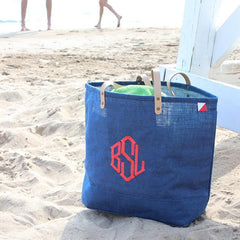 Big Jute Colored Tote Bags