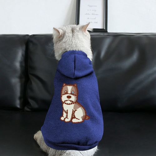 Chappy Pet Hooded Sweatshirt for Dogs