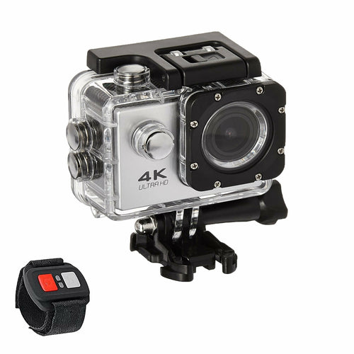 4K  Waterproof All Digital UHD WiFi Camera + RF Remote And Accessories - Horizon Bliss