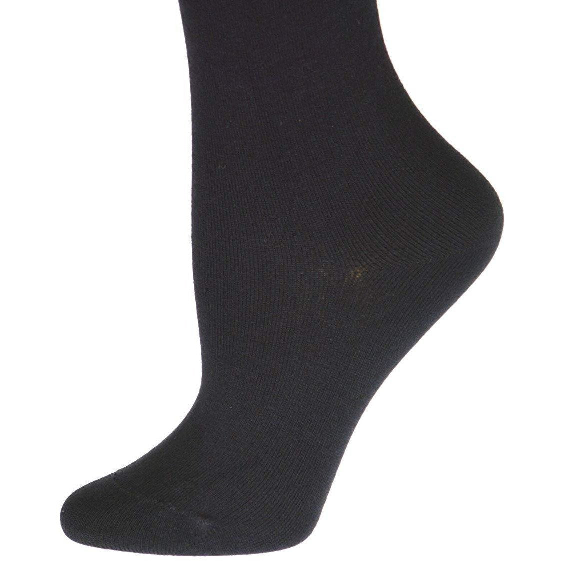 Women's Solid Color Bamboo Crew Socks - 3 Pairs - Horizon Bliss