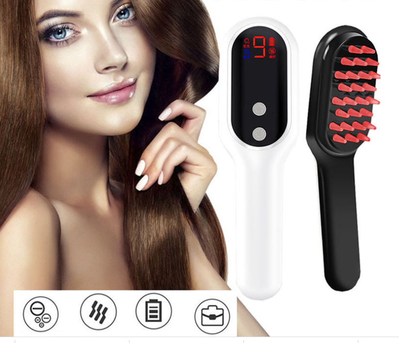 Electric Head Massager Magnetic Therapy Hair Growth Comb - Horizon Bliss