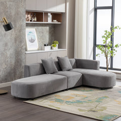 Luxury Modern Style Living Room Upholstery Sofa - Horizon Bliss