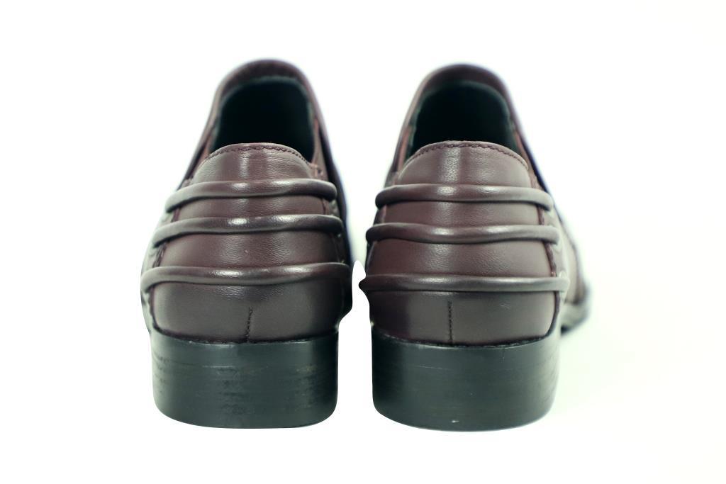 Annie Burgundy Dress Loafer - Horizon Bliss